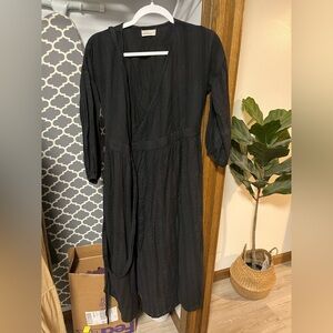 LCW Fern Wrap Dress (XS)